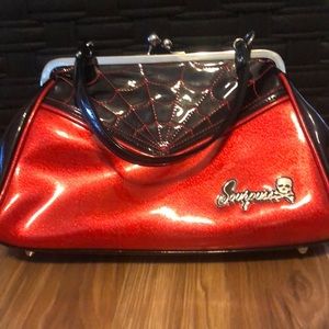 New never used Sourpuss purse